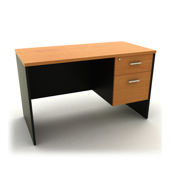 โต๊ะทำงาน 2 ลิ้นชัก ขนาด 120x60x75 Cm. | IAMP Office furniture