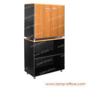 LK 165 CO ตู้เอกสารสูงโล่ง-ล่างบานเปิด ขนาด 80x40x165 Cm.